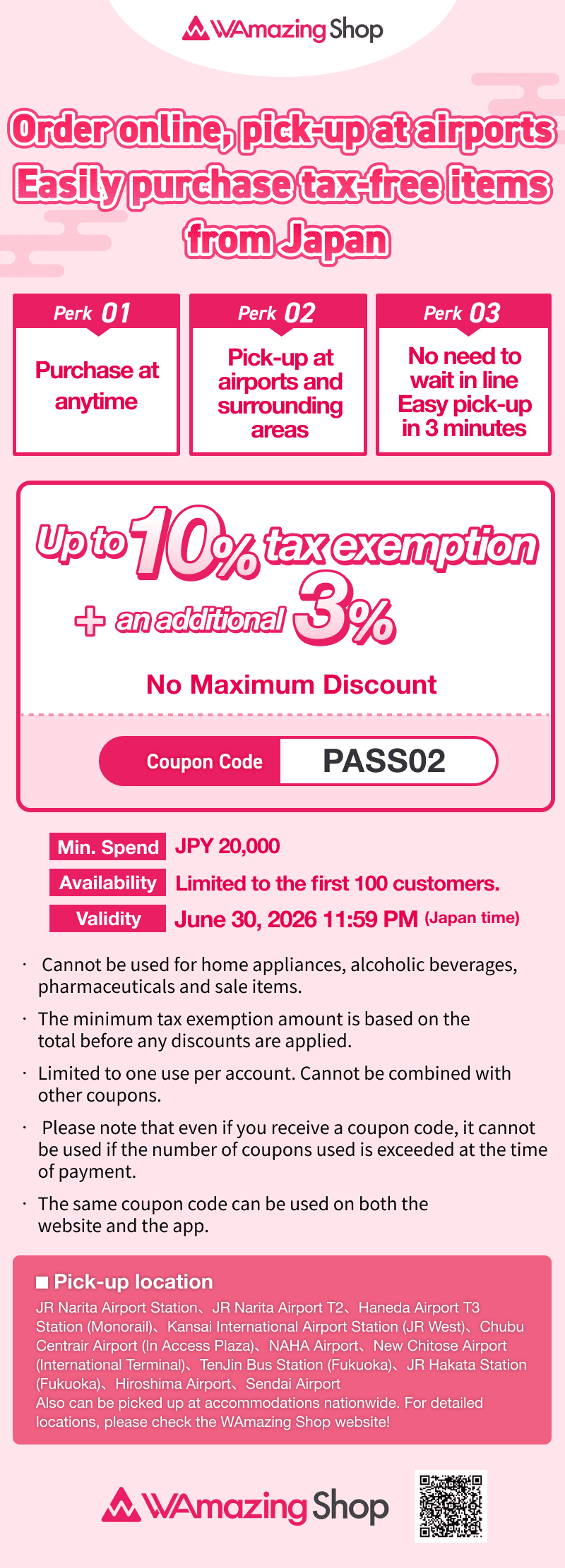 WAmazing (Airport Pickup, Up to 20% Off + Free Souvenir)